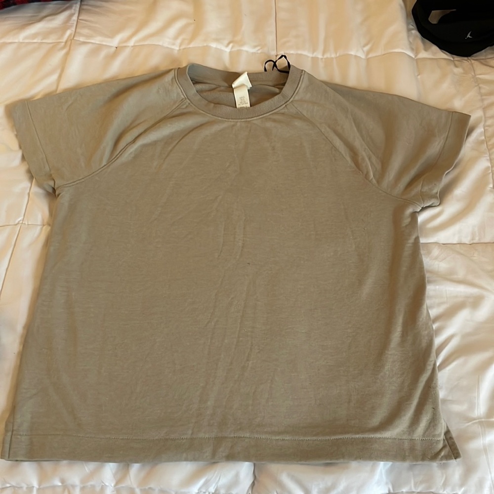 HM thick sweater material t-shirt